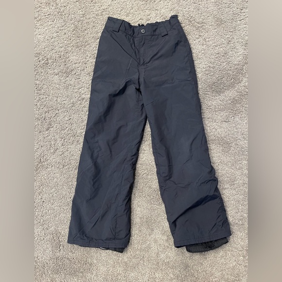 Obermeyer Bottoms 0 Obermeyeryouth Boy Girl Black Nylon Snow Pants